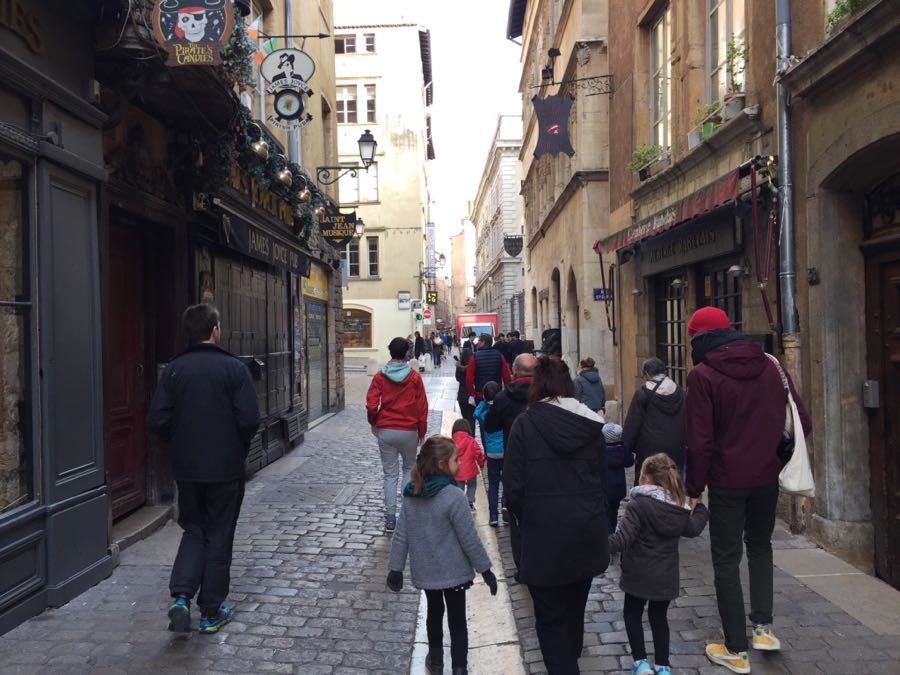 Visite vieux Lyon enfants