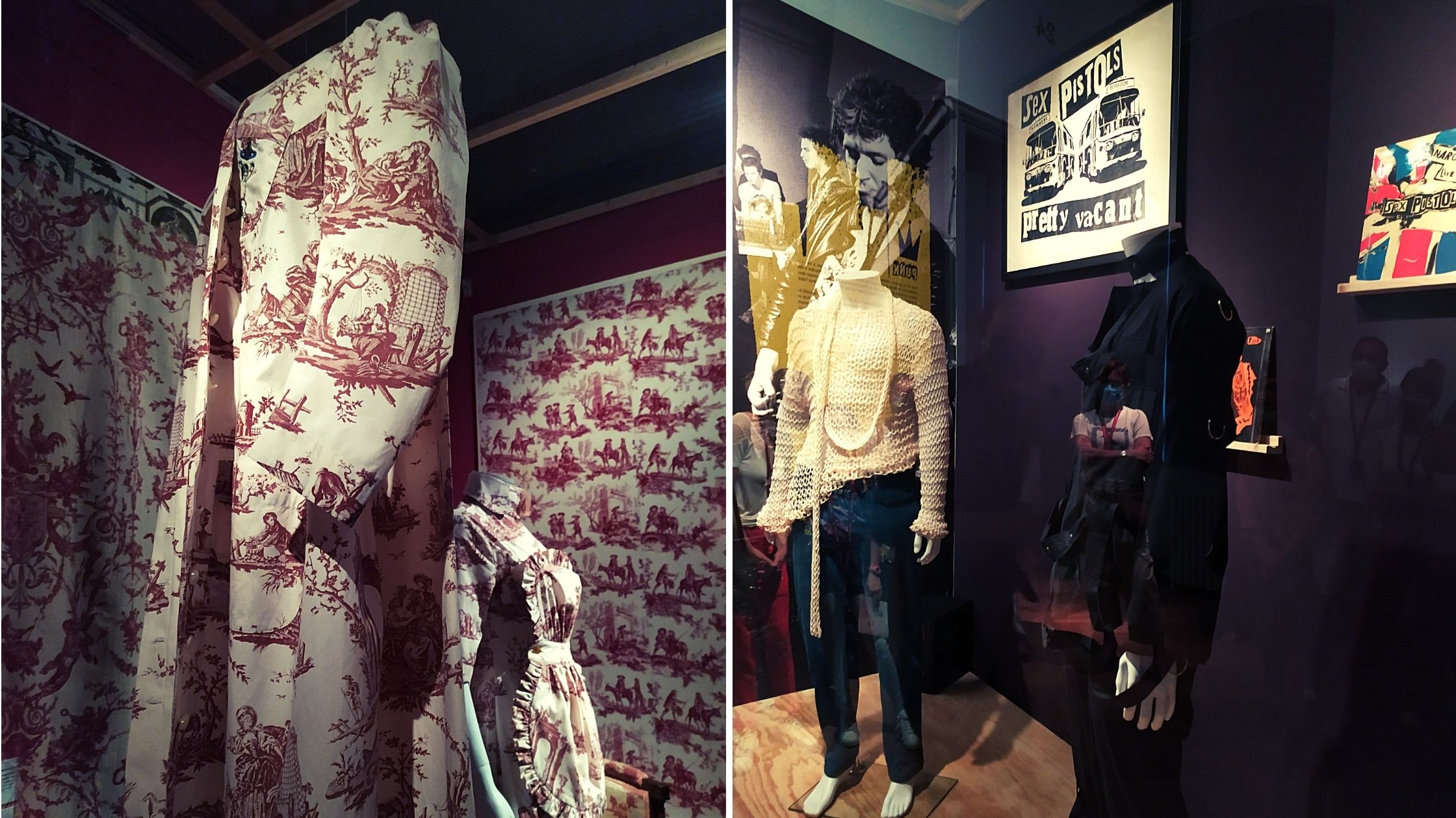 On a testé L'exposition Vivienne Westwood au Musée des Tissus en famille.
