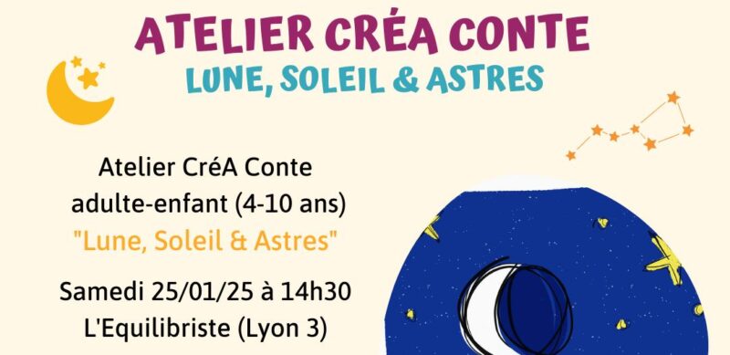 Atelier création de conte en famille chez l'Equilibriste