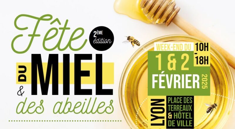 Fête du miel et des abeilles à l'Hotel de Ville - Lyon 1 