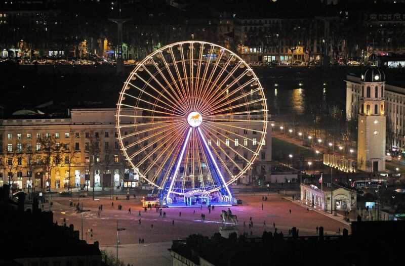La Grande Roue à Lyon 