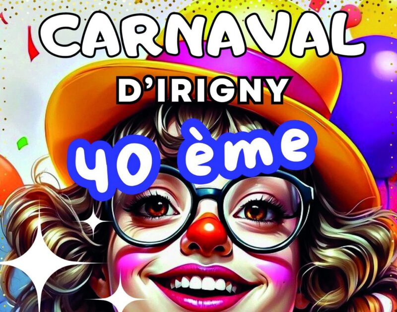 40e Carnaval d'Irigny, dimanche 23 mars 2025, pour tous. 
