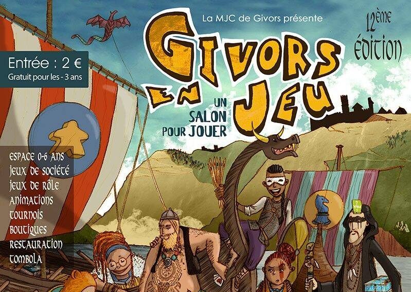 Givors en jeu, les 2 et 23 mars 2025 à la MJC.