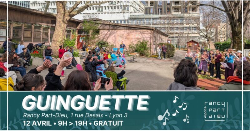 Guinguette des Rancy samedi 12 avril 2025 de 9h à 19h 