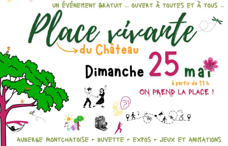 Place vivante dès 11h dans le quartier Montchat, une fête conviviale à partager ce dimanche 25 mai 2025