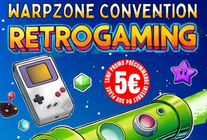 Festival Warp-zone à Givors, rétrogaming à gogo les 10 et 11 mai 2025 dès 8 ans