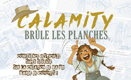 Découvrez l'univers de la Calamity Jane d'Adeline Avril dans une conférence gesticulée joyeuse, dimanche 15 juin 2025 dans le cadre du Lyon BD festival. 