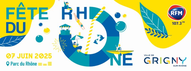 Grigny fête l'arrivée de l'été au bord de l'eau avec la Fête du Rhône samedi 7 juin 2025 pour toute la famille ! 