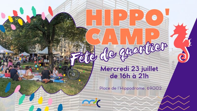 La MJC Confluence vous invite pour une belle fête de quartier à partager le mercredi 23 juillet 2025 dès 16h. 