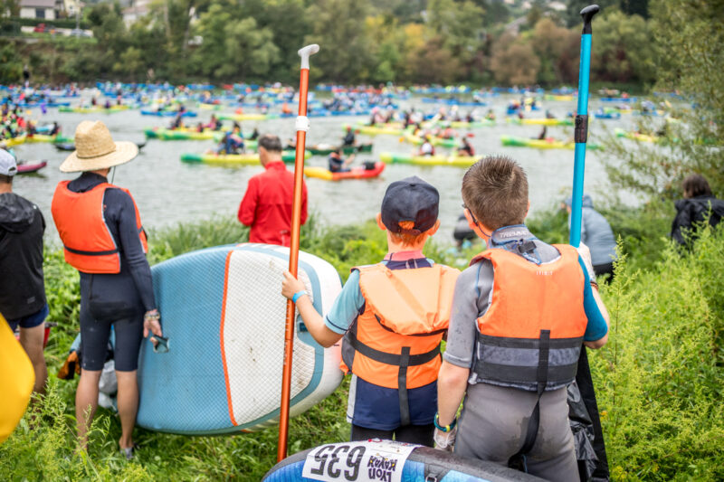 Nouvelle édition de la Lyon Kayak pour un week-end fun à partager en famille les 20 et 21 septembre 2025.