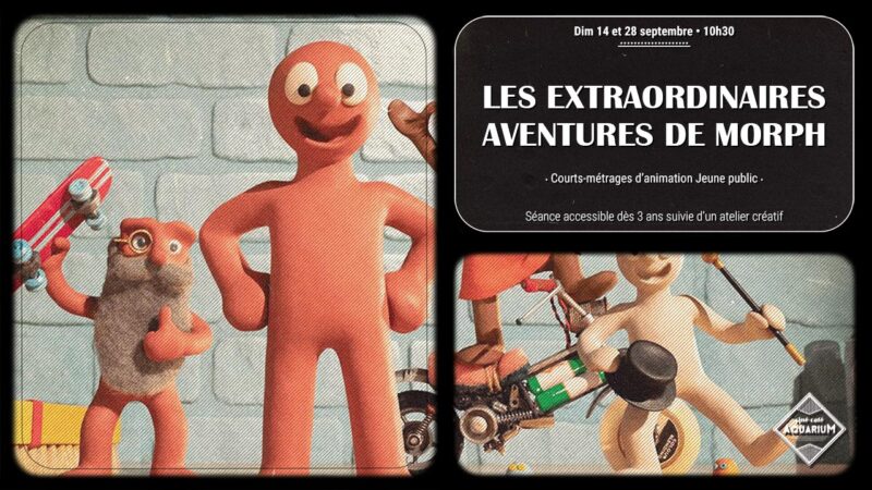 Première séance jeune public de la rentrée à l'Aquarium ciné-café dimanche 14 septembre 2025. 