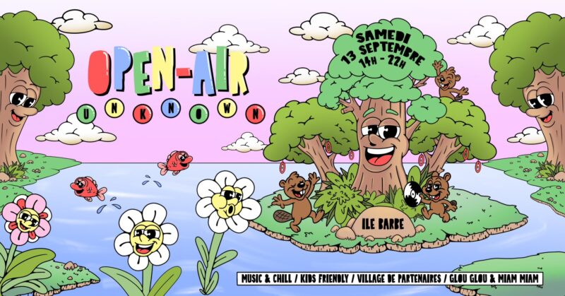 L'île Barbe se transforme en jardin enchanté pour un open air tout spécial samedi 13 septembre 2025. 