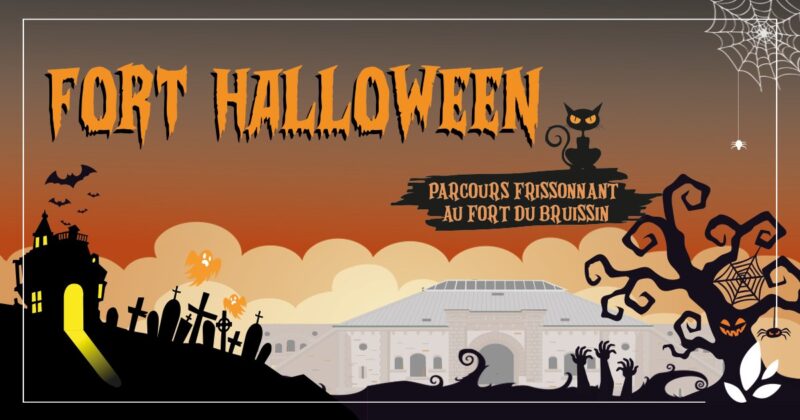 Le Fort du Bruissin se met aussi à l'heure d'Halloween dans une journée pleine de surprises et de frissons à partager en famille le vendredi 31 octobre 2025.