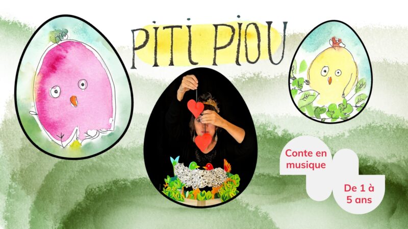 Piti Piou est a retrouvé au Rikiki café-théâtre du 7 au 11 avril 2026.