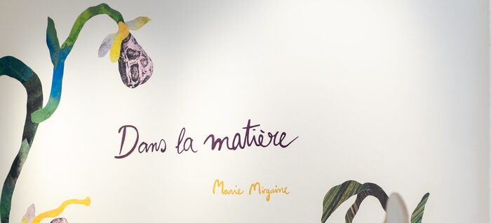 Dans la matière à la Maison du livre, de l’image et du son (Villeurbanne)