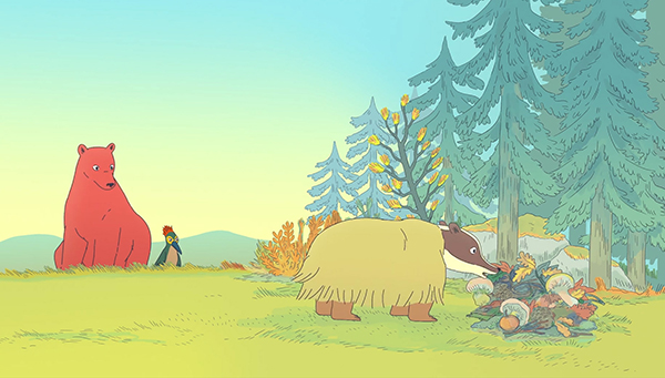 L'ourse et l'oiseau à découvrir le dimanche 27 septembre 2026 dans le cadre du Cinematokid