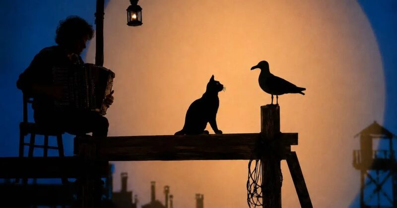 Le conte musical La mouette et le chat se faufile à LÎle Ô (Lyon 7) les 17 et 18 octobre 2026