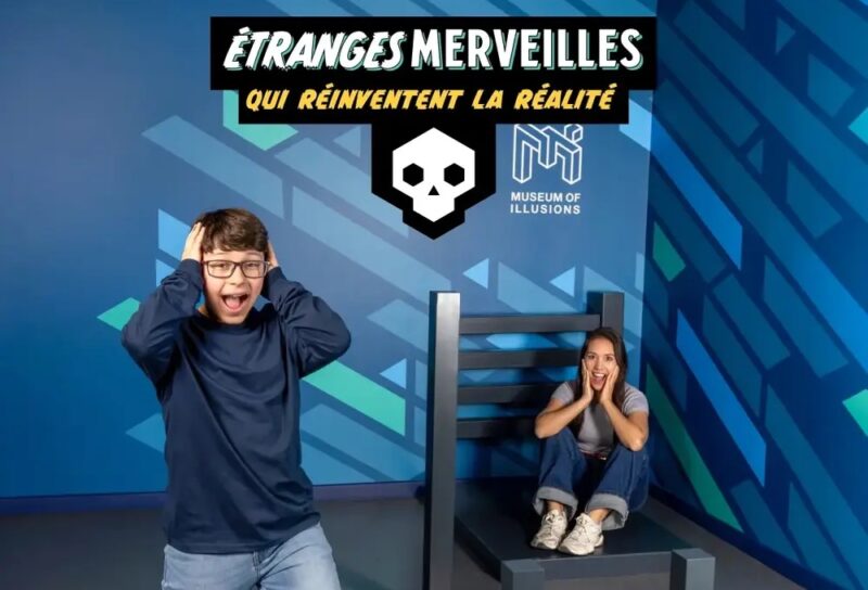 La réalité nous joue des tours pour Halloween au Musée de l'Illusion ces vacances 2026 